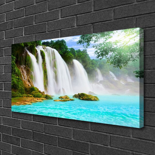 Obraz canvas Kaskada Czystej Wody