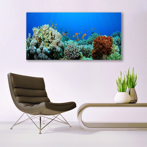 Obraz canvas Kolorowe Życie Oceanu