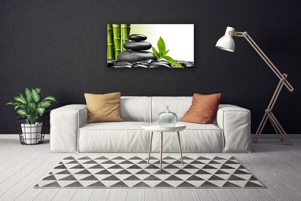 Obraz canvas Bambusowa Harmonia Zen