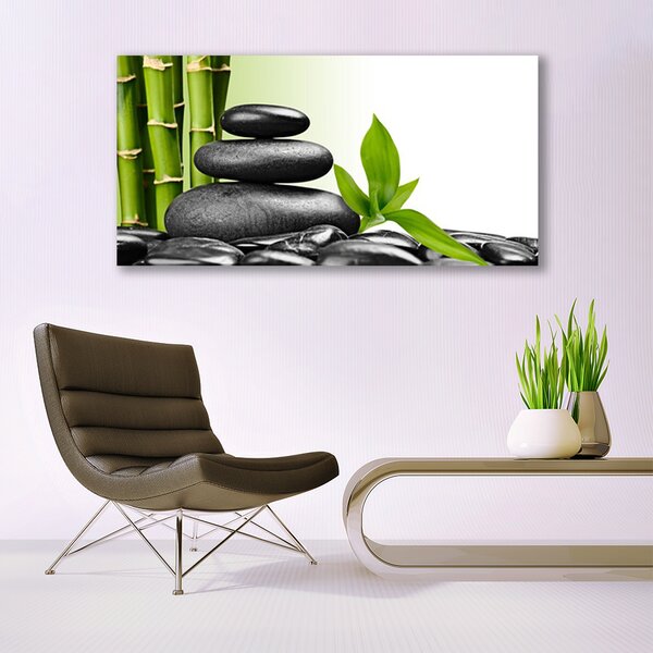 Obraz canvas Bambusowa Harmonia Zen