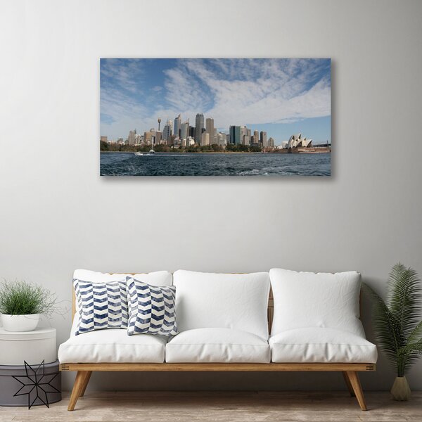 Obraz canvas Opera i Panorama Sydney