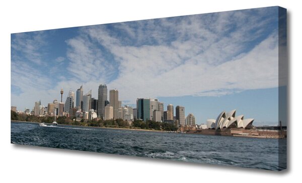 Obraz canvas Opera i Panorama Sydney