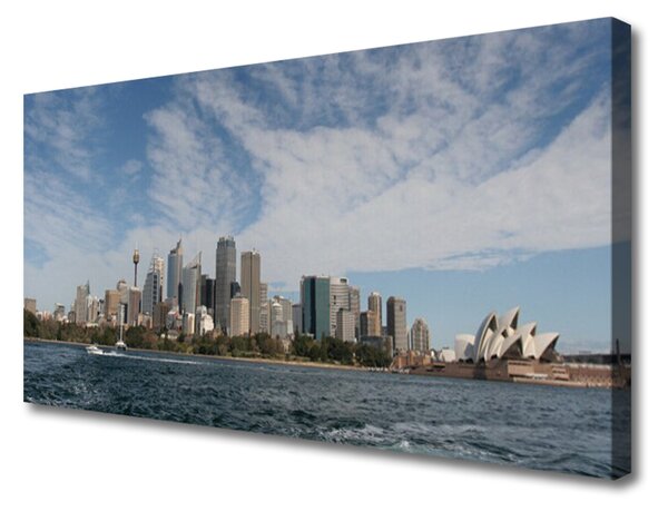 Obraz Canvas Miasto Morze Domy Sydney