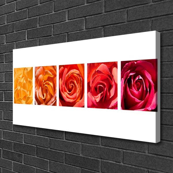 Obraz canvas Elegancja Herbacianych Róż