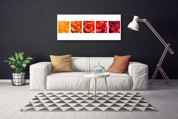 Obraz canvas Elegancja Herbacianych Róż