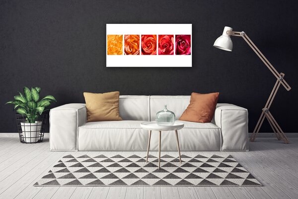 Obraz canvas Elegancja Herbacianych Róż