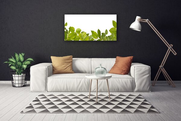 Obraz canvas Organiczna Tekstura Liści