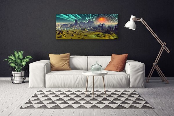 Obraz canvas Modernistyczna Kompozycja Graficzna