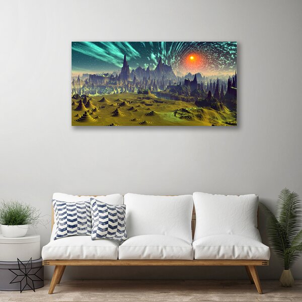Obraz canvas Modernistyczna Kompozycja Graficzna