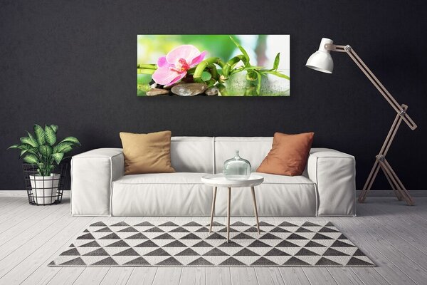 Obraz canvas na ścianę Świeże Pędy Zielonego Bambusa