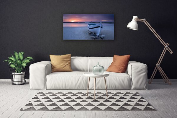 Obraz canvas na ścianę Rejs o Zachodzie Słońca