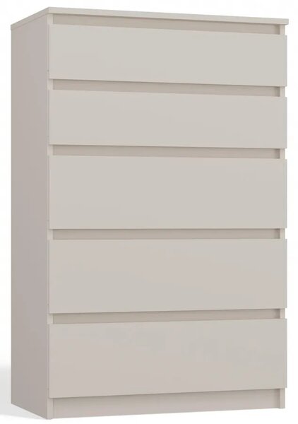 Minimalistyczna Komoda Z 5 Szufladami Kaszmir T1-M68