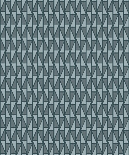 Tapety Głęboka turkusowa krata z gęstymi krzyżującymi się belkami, Tapety Abstrakcyjne, a00902v1 : Uwalls.pl