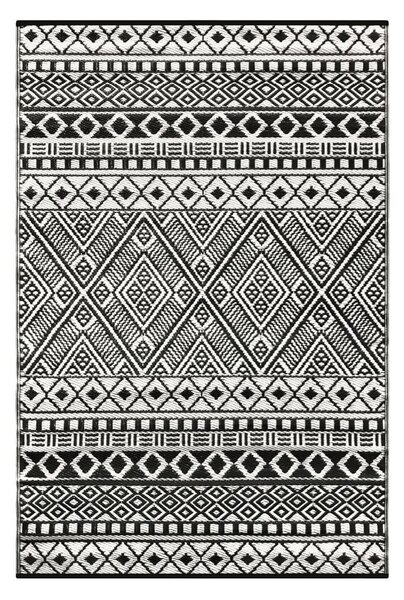 Czarno-biały dywan zewnętrzny Green Decore Relic, 150x240 cm