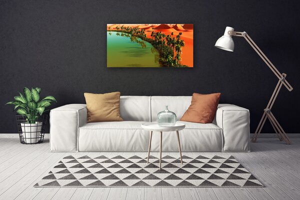 Obraz canvas Oaza Spokoju na Pustyni