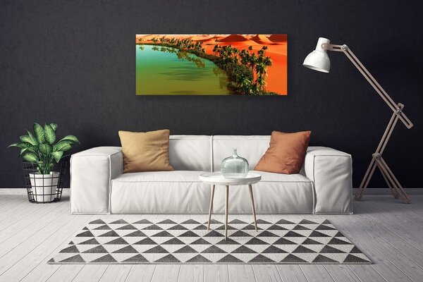 Obraz canvas Oaza Spokoju na Pustyni