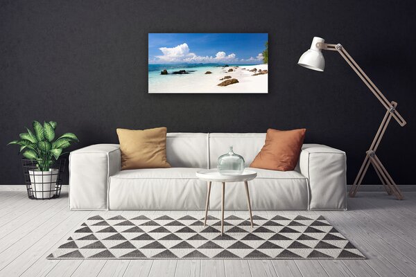 Obraz canvas Piaszczysta Zatoka Marzeń