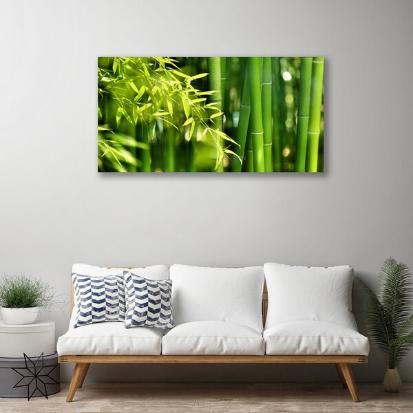 Obraz canvas Botaniczny Motyw Bambusa