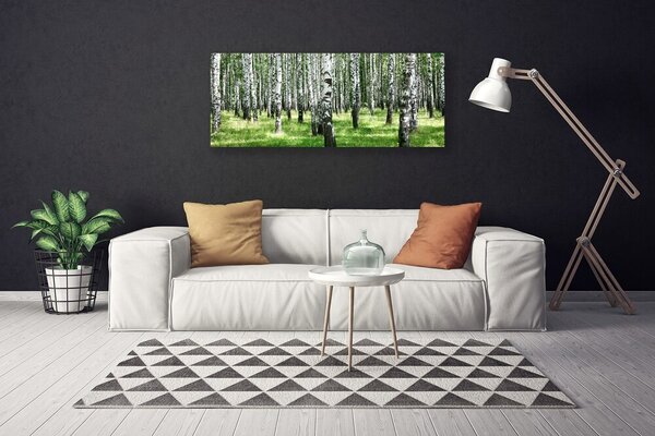 Obraz canvas Leśna Gęstwina i Trawy