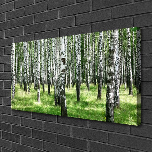 Obraz canvas Leśna Gęstwina i Trawy