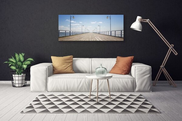 Obraz canvas Molo prowadzące w Nieznane
