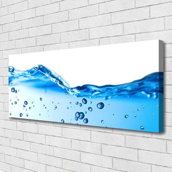 Obraz canvas Abstrakcyjna Głębia Błękitu