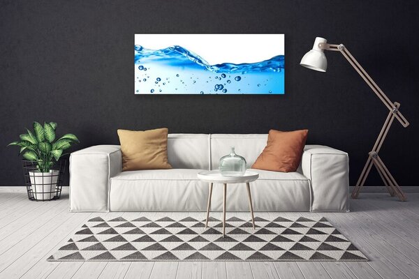 Obraz canvas Abstrakcyjna Głębia Błękitu