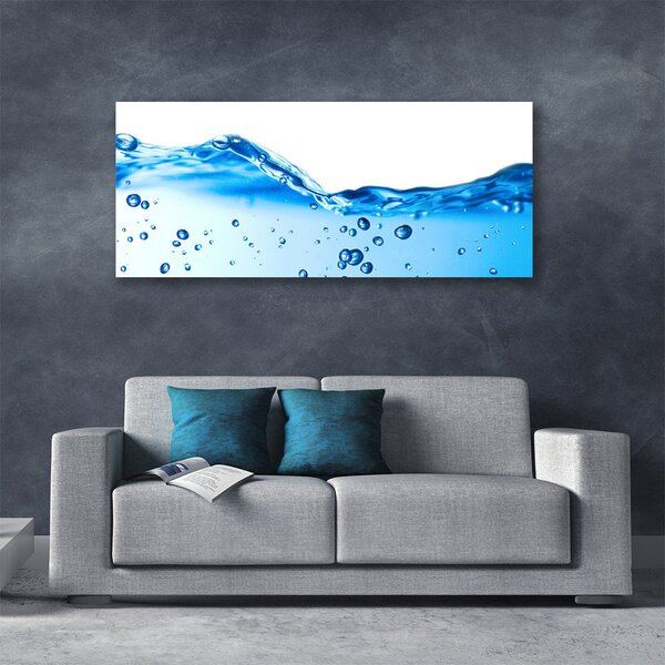 Obraz canvas Abstrakcyjna Głębia Błękitu