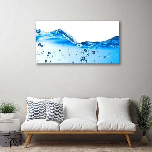Obraz canvas Abstrakcyjna Głębia Błękitu