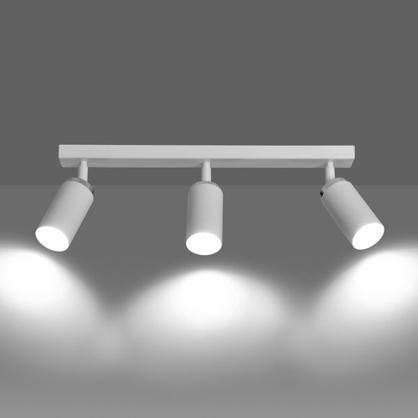 HERA 3 WHITE 961/3 spot sufitowy reflektor LED regulowany biały chrom