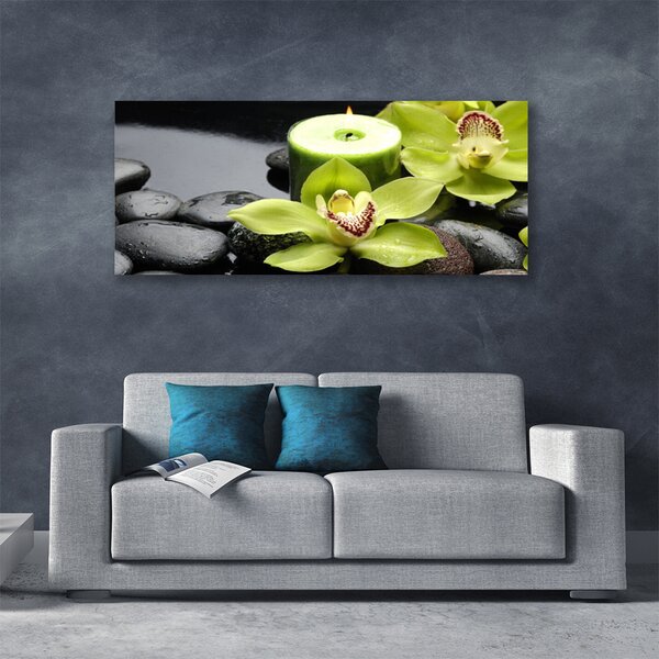 Obraz canvas Elegancja Białej Orchidei