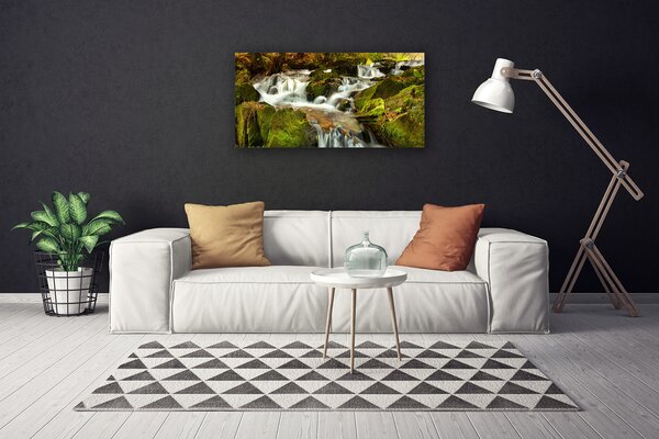 Obraz canvas Kaskada nad Górską Przepaścią