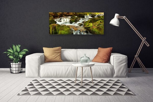 Obraz canvas Kaskada nad Górską Przepaścią