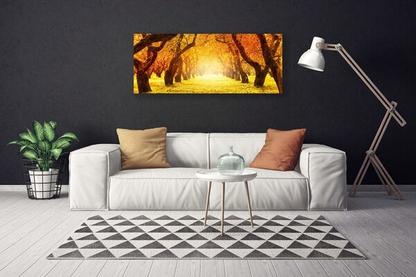 Obraz canvas Aleja w Cieniu Drzew