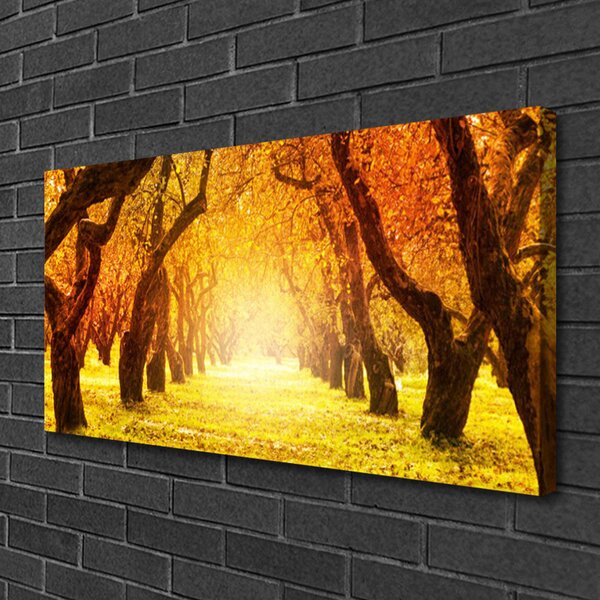 Obraz canvas Aleja w Cieniu Drzew
