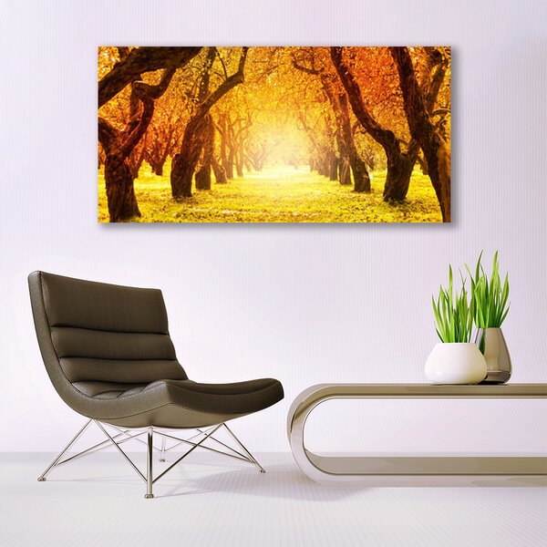 Obraz canvas Aleja w Cieniu Drzew