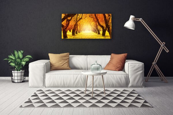 Obraz canvas Aleja w Cieniu Drzew
