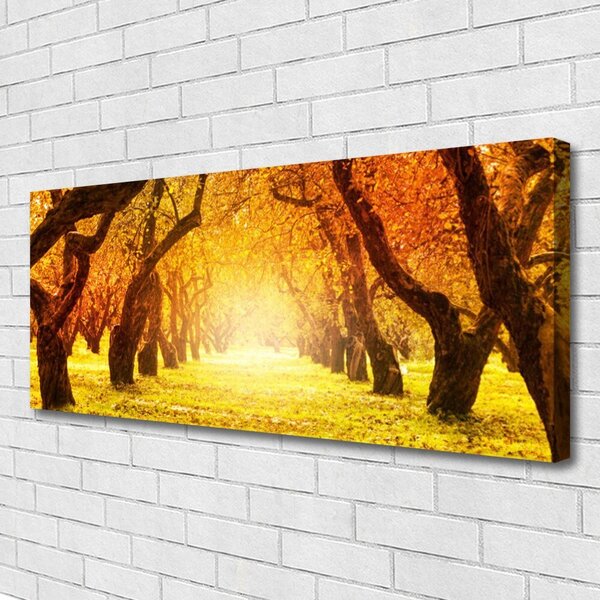 Obraz canvas Aleja w Cieniu Drzew