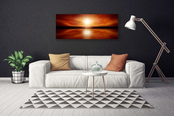 Obraz canvas Niebiański Odblask w Wodzie