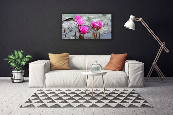 Obraz canvas Wyrafinowany Motyw Florystyczny
