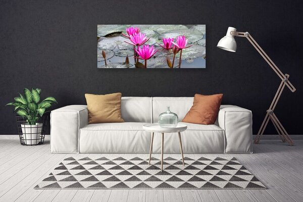 Obraz canvas Wyrafinowany Motyw Florystyczny