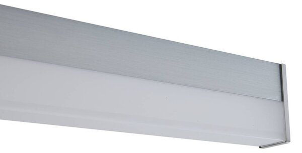 Kinkiet Philippa Lindby, aluminiowy / szary / cynkowy, łazienka, aluminium, nowoczesny