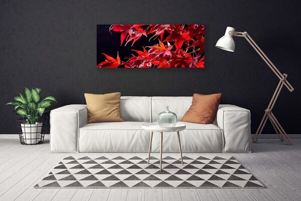 Obraz canvas Organiczna Tekstura Liści