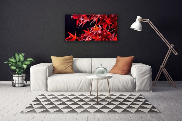 Obraz canvas Organiczna Tekstura Liści