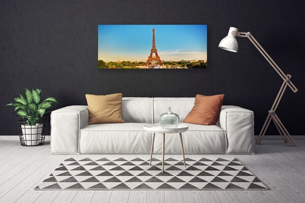 Obraz canvas Majestatyczna Wieża Eiffla w Paryżu