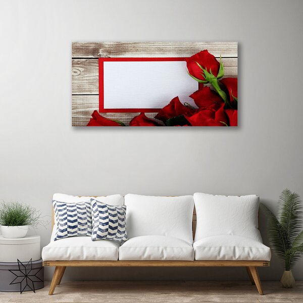 Obraz canvas na ścianę Bukiet Klasycznych Róż