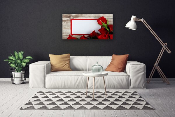 Obraz canvas na ścianę Bukiet Klasycznych Róż