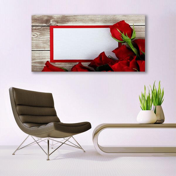 Obraz canvas na ścianę Bukiet Klasycznych Róż