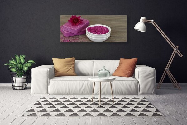 Obraz canvas na ścianę Naturalna Kompozycja Spa z Piaskiem