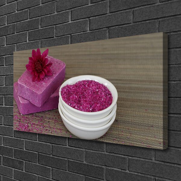 Obraz canvas na ścianę Naturalna Kompozycja Spa z Piaskiem